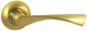 Дверная ручка VANTAGE V23C AL (матовое золото)