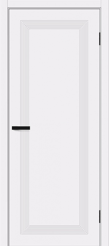 Дверь межкомнатная ПВХ Граффити-20 White Pro глухая