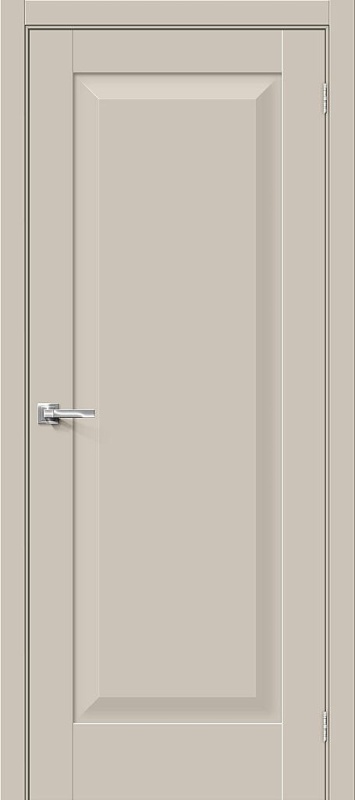 Дверь межкомнатная Прима-20 ПЭТ Cream Silk глухая