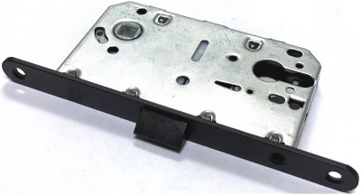 Замок под цилиндр VANTAGE P85BL (чёрный) от магазина Мир Дверей в Клину