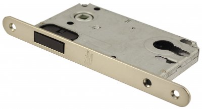 Замок магнитный под цилиндр VANTAGE M85SN (матовый никель) от магазина Мир Дверей в Клину