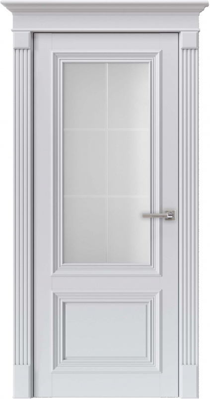 Дверь межкомнатная экошпон Катунь м.81002 манхэттен остеклённая