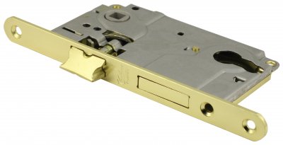 Замок под цилиндр VANTAGE ML85SB (матовое золото) от магазина Мир Дверей в Клину