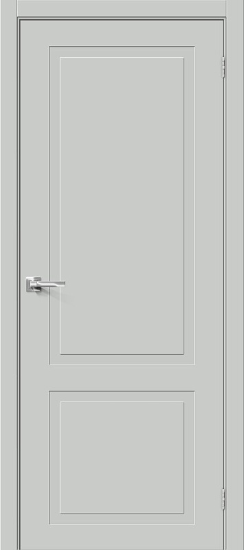 Дверь межкомнатная ПВХ Граффити-12 Grey Pro глухая