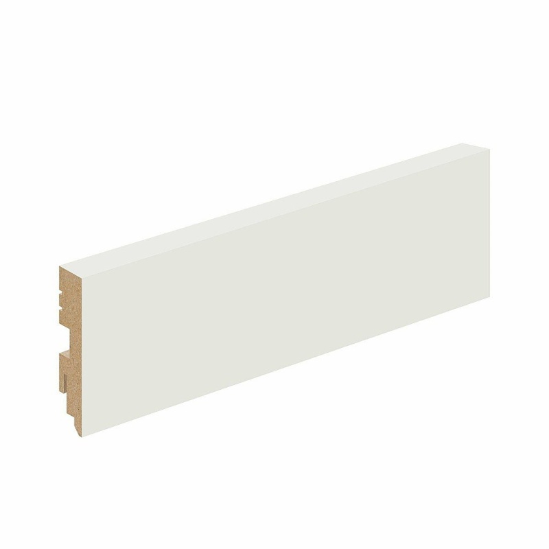 Плинтус тип-0 винил Super White от магазина Мир Дверей в Клину