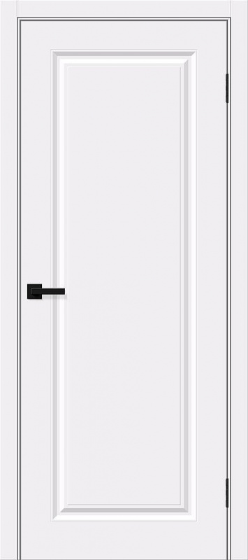 Дверь межкомнатная ПВХ Скинни-10 White Pro глухая