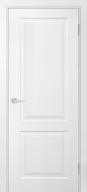 Дверь межкомнатная крашенная Смальта-Лайн 04 эмаль белая RAL9003 глухая