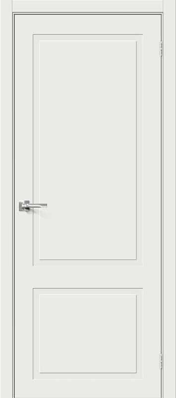 Дверь межкомнатная ПВХ Граффити-12 White Pro глухая